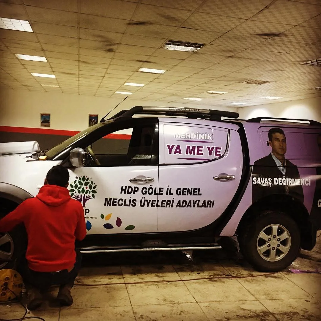 HDP Göle — Araç giydirme