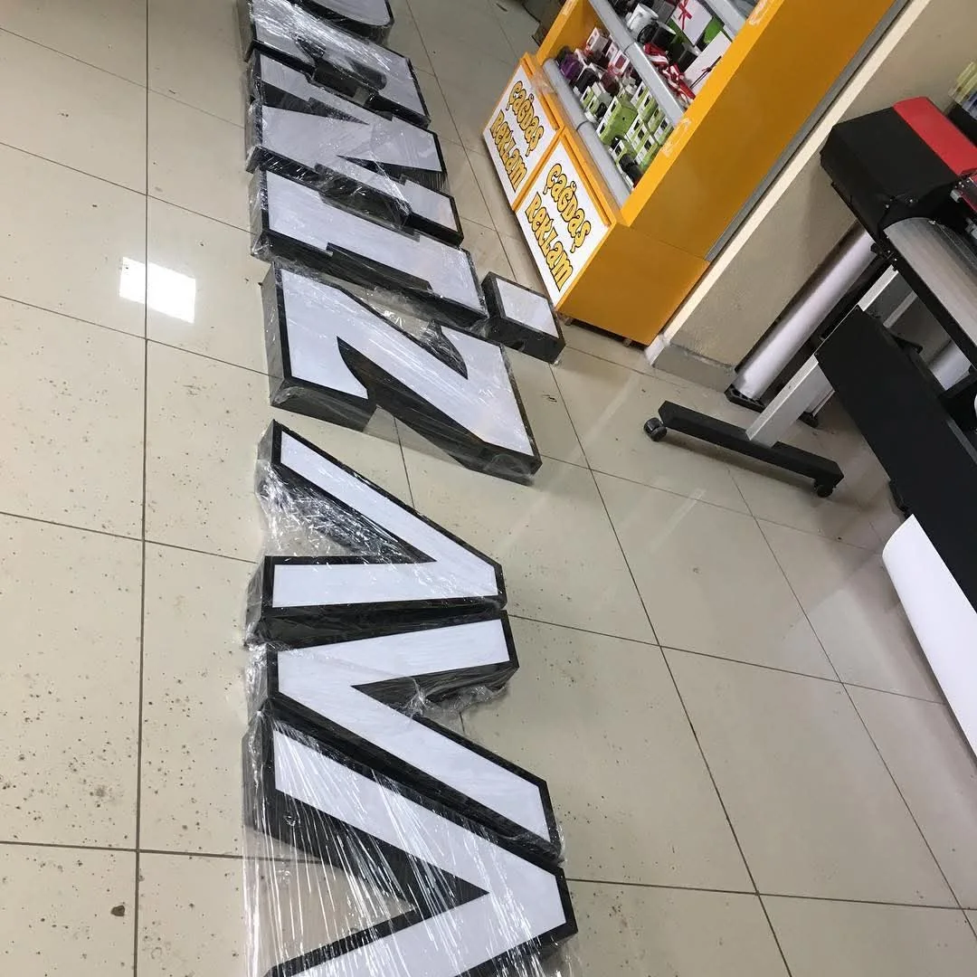 Deniz AVM — Kutu harf üretimi