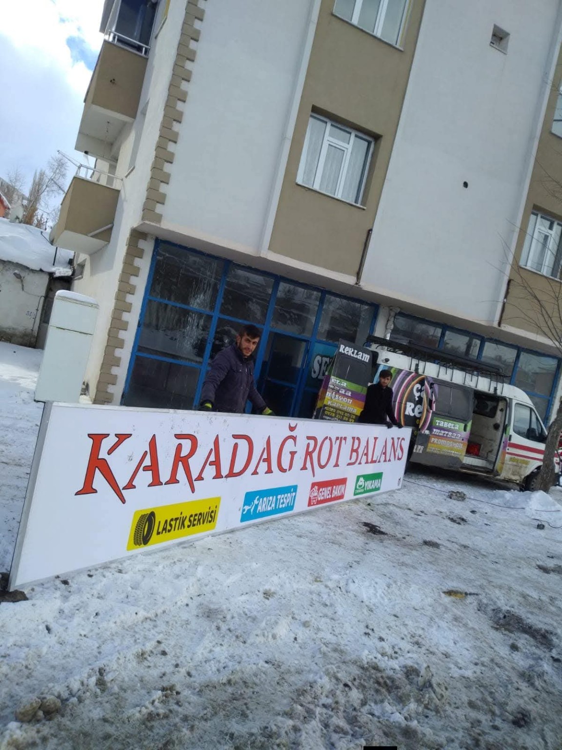 Karadağ Rot Balans — Tabela uygulaması