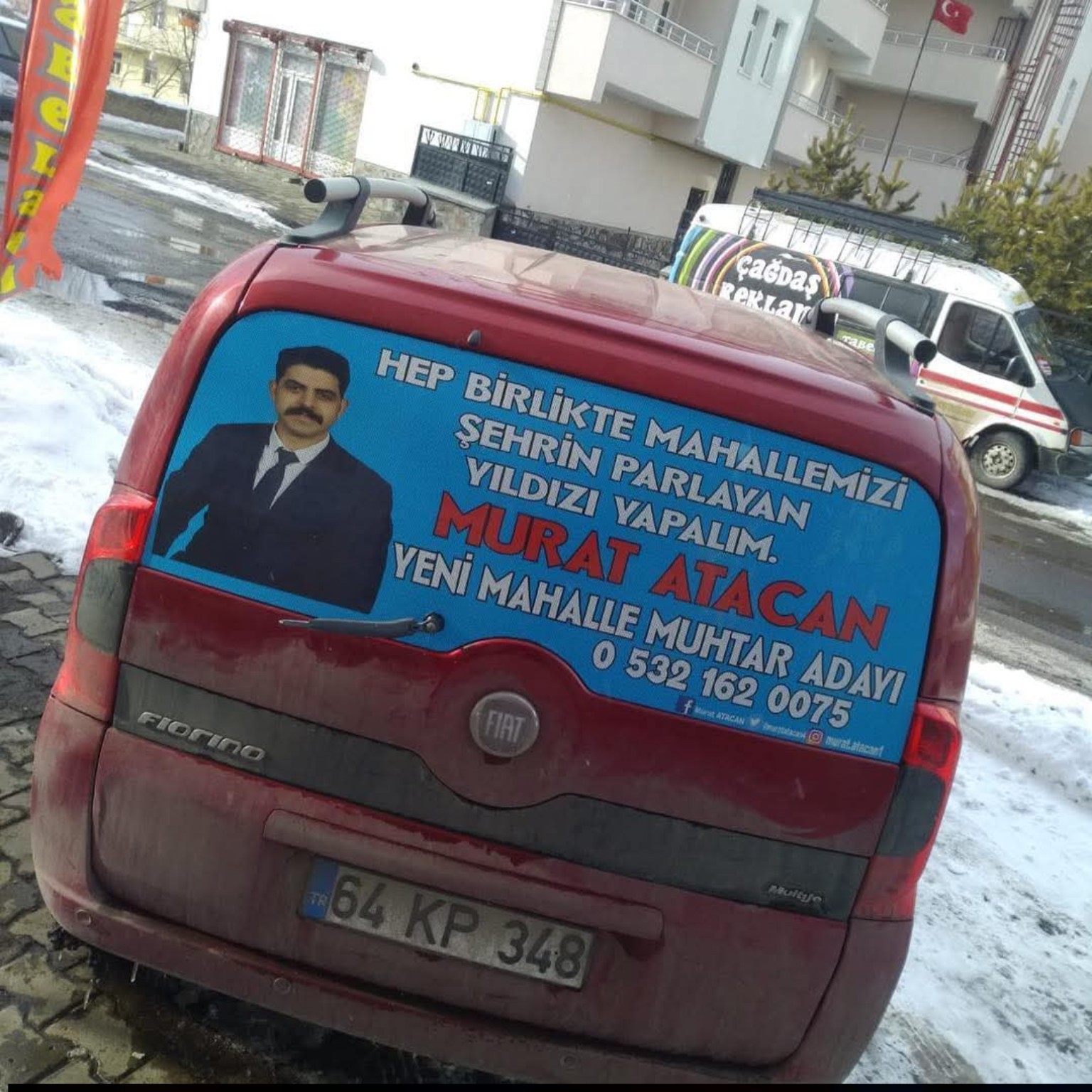 Murat Atacan — Seçim çalışması · araç giydirme