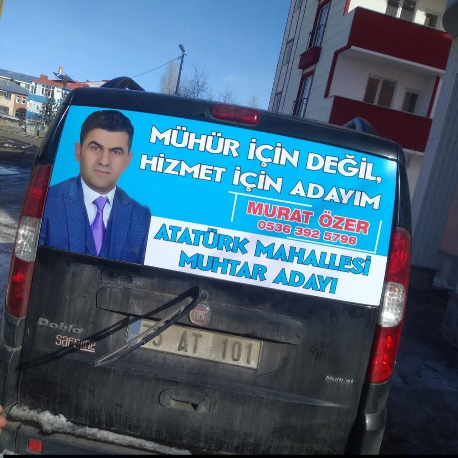 Murat Özer — Seçim çalışması · araç giydirme