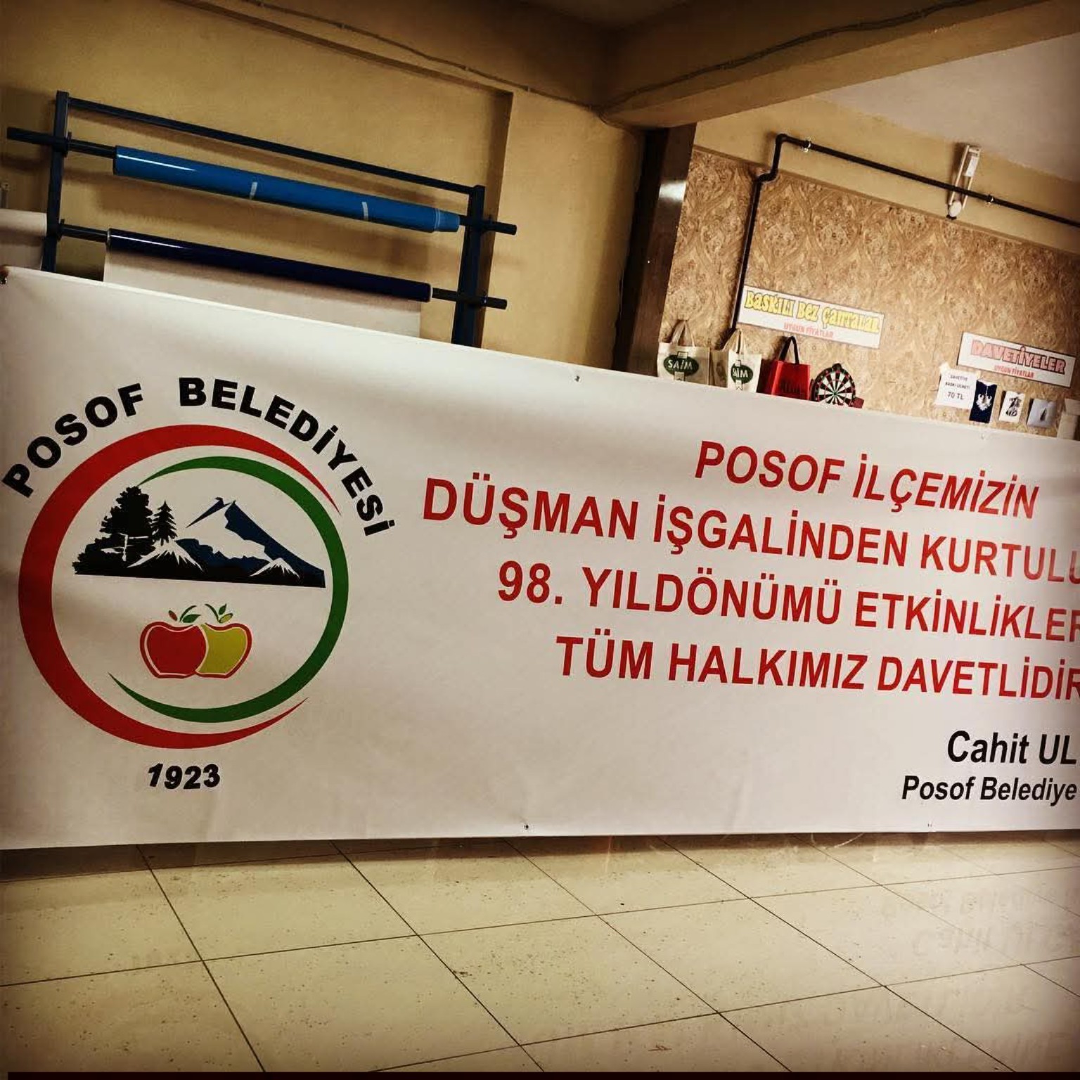 Posof Belediyesi — Etkinlik afişi